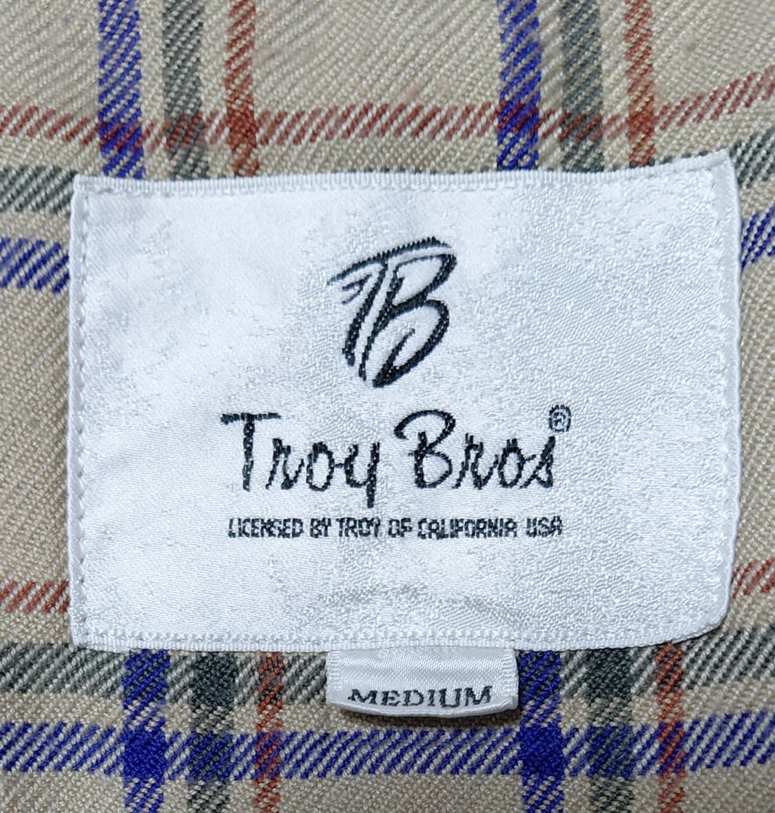 [M] 트로이 브로스(Troy Bros) 재팬 메이드 울 혼방 베스트 상품이미지5