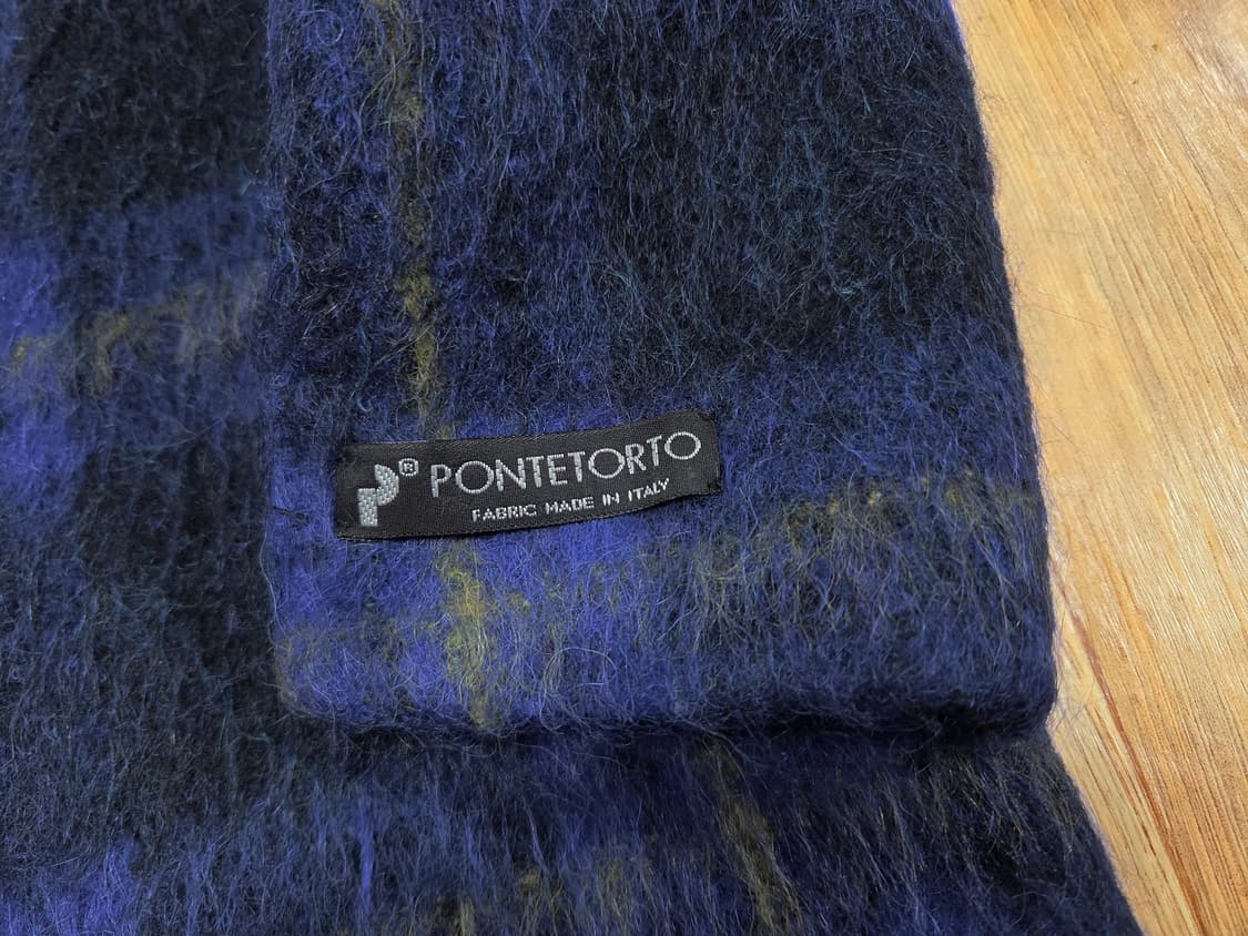 모조에스핀(MOJO.S.PHINE) 알파카 체크코트 55  상품이미지3