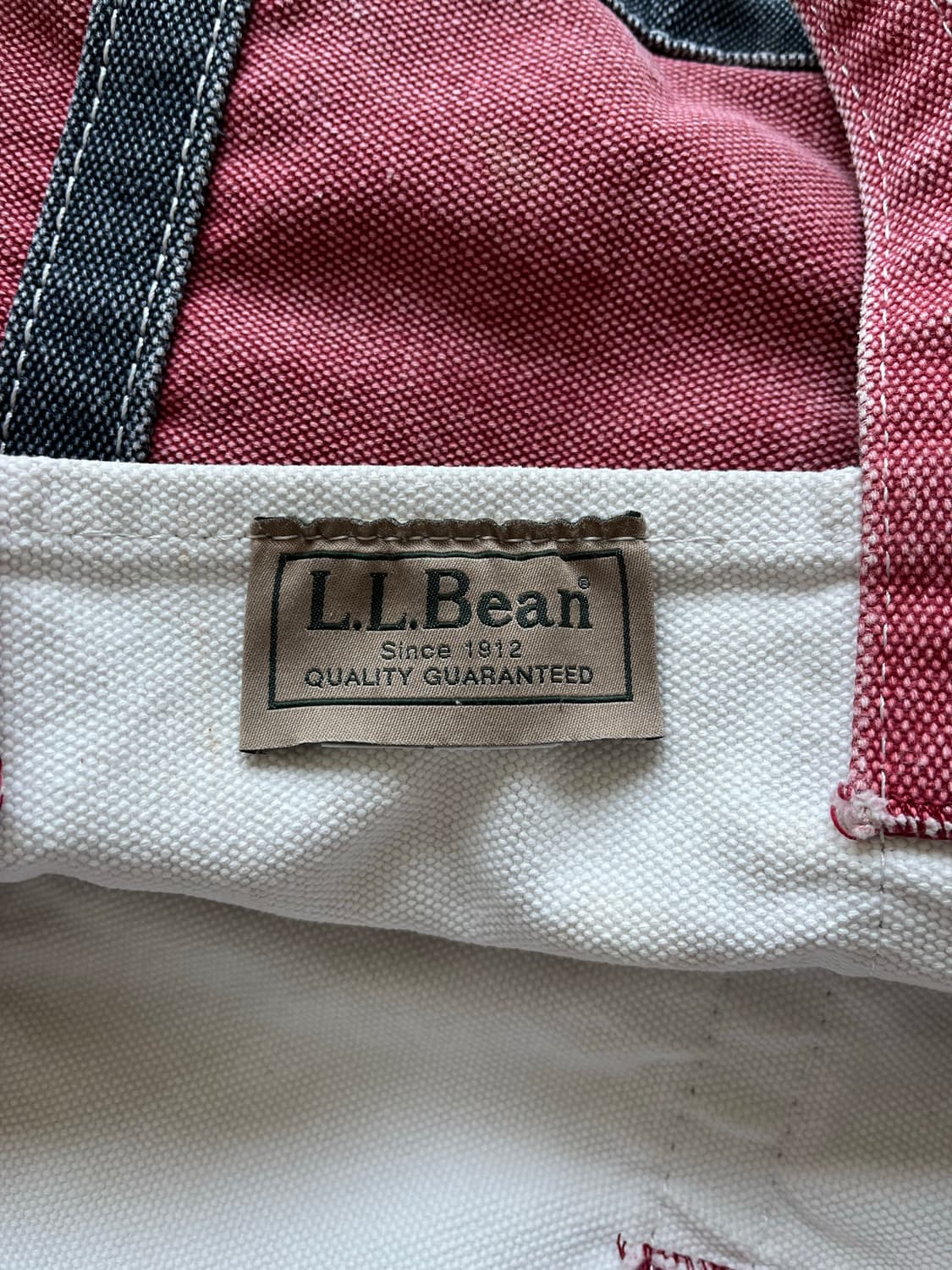 90s L.L.Bean Boat & Tote Bag (롱핸들) 상품이미지7