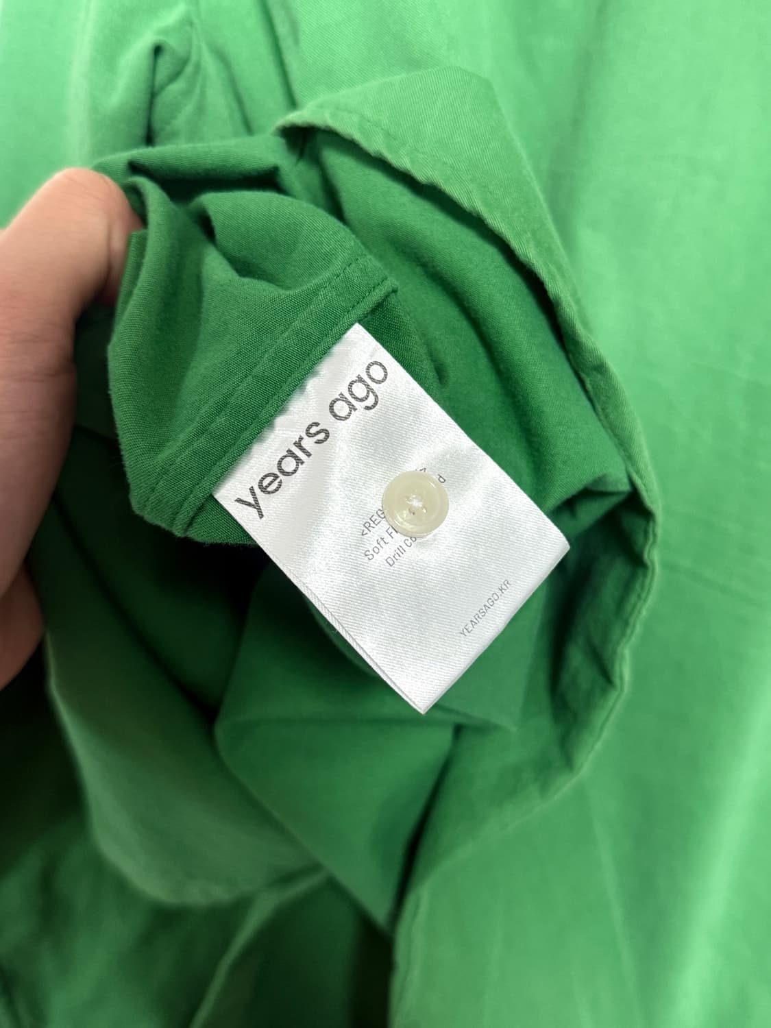 이얼즈어고 포이카 셔츠 샴록그린 2 상품이미지10