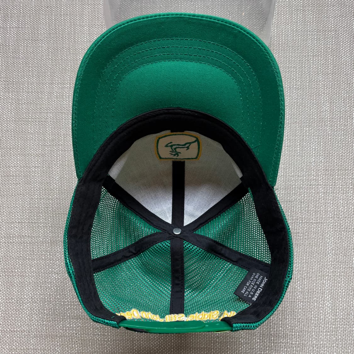 90s USA JOHN DEERE 트랙터 메쉬 캡 상품이미지6