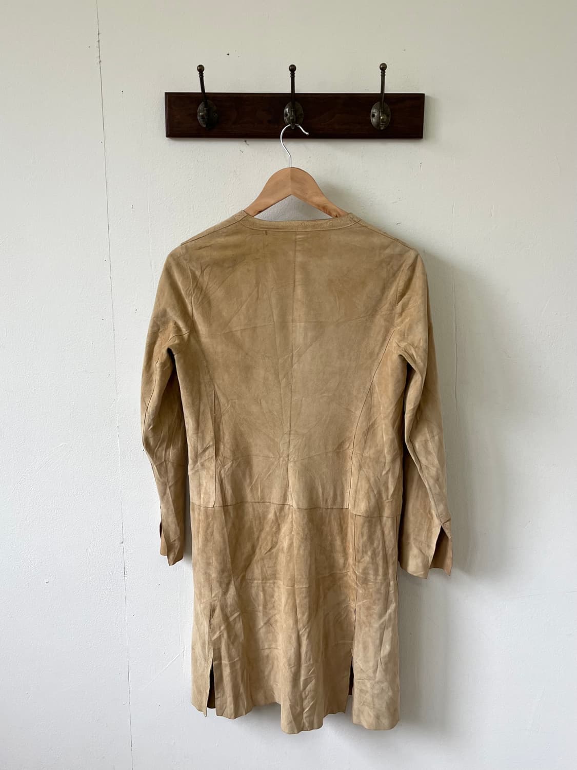 pure et joie 스웨이드 롱 자켓 상품이미지3