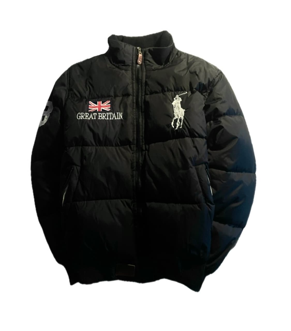 폴로 랄프로렌 빅포니 브리튼 패딩 블랙 상품이미지1