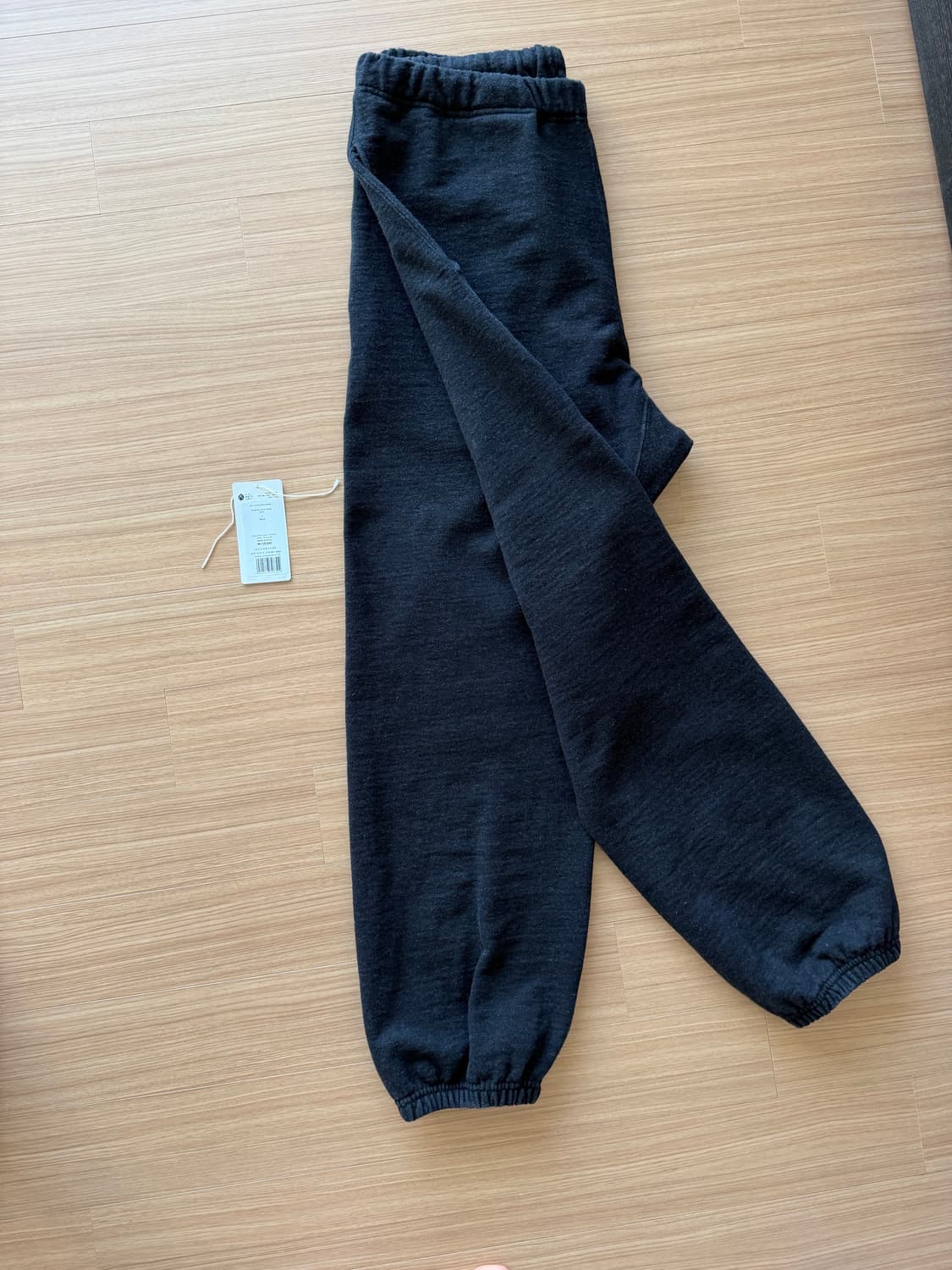 스노우피크재팬 리사이클 코튼 스웻팬츠 블랙 L 상품이미지4