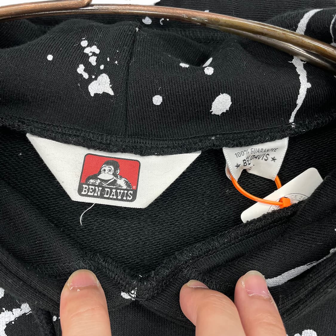 벤데이비스 박스로고 후드티 상품이미지5