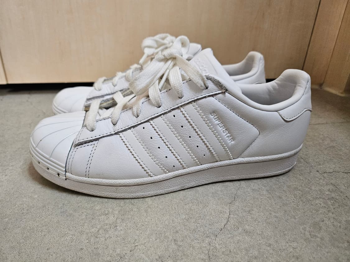 아디다스 슈퍼스타 흰색 230mm 상품이미지2