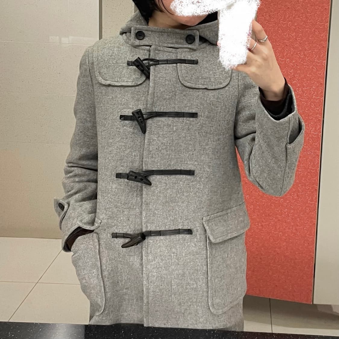 무인양품 더플 코트 M 상품이미지6