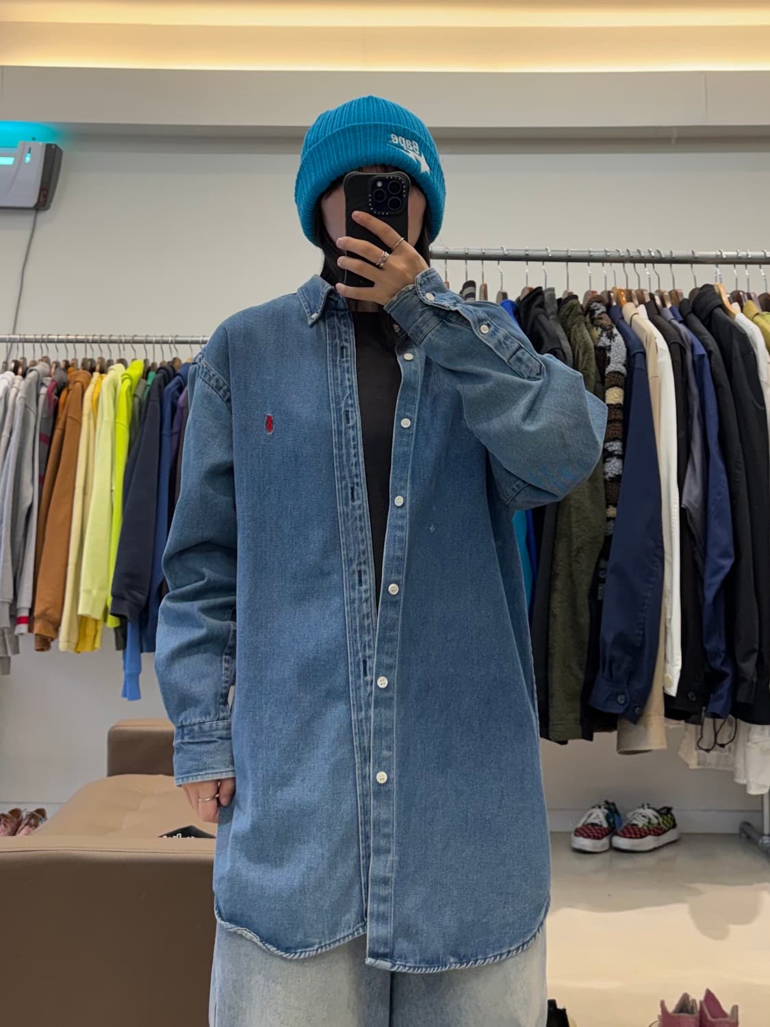 폴로 랄프로렌 데님 셔츠 상품이미지7