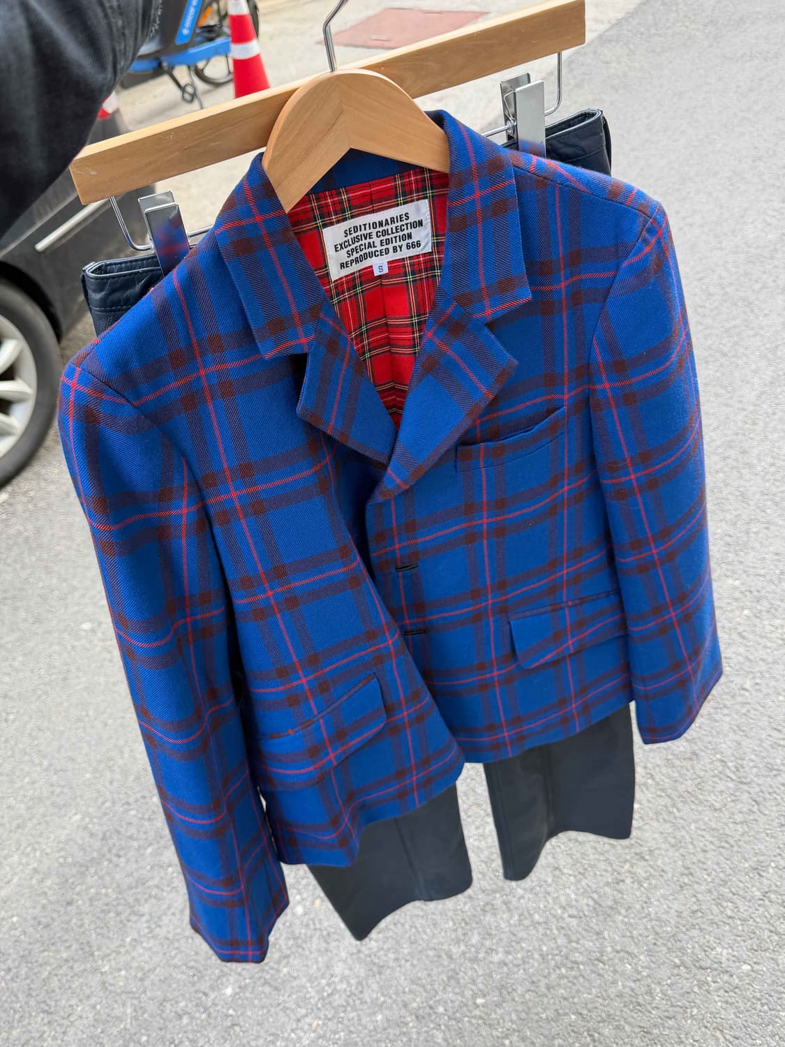SEDITIONARIES tartan jacket ( by 666 ) 상품이미지1