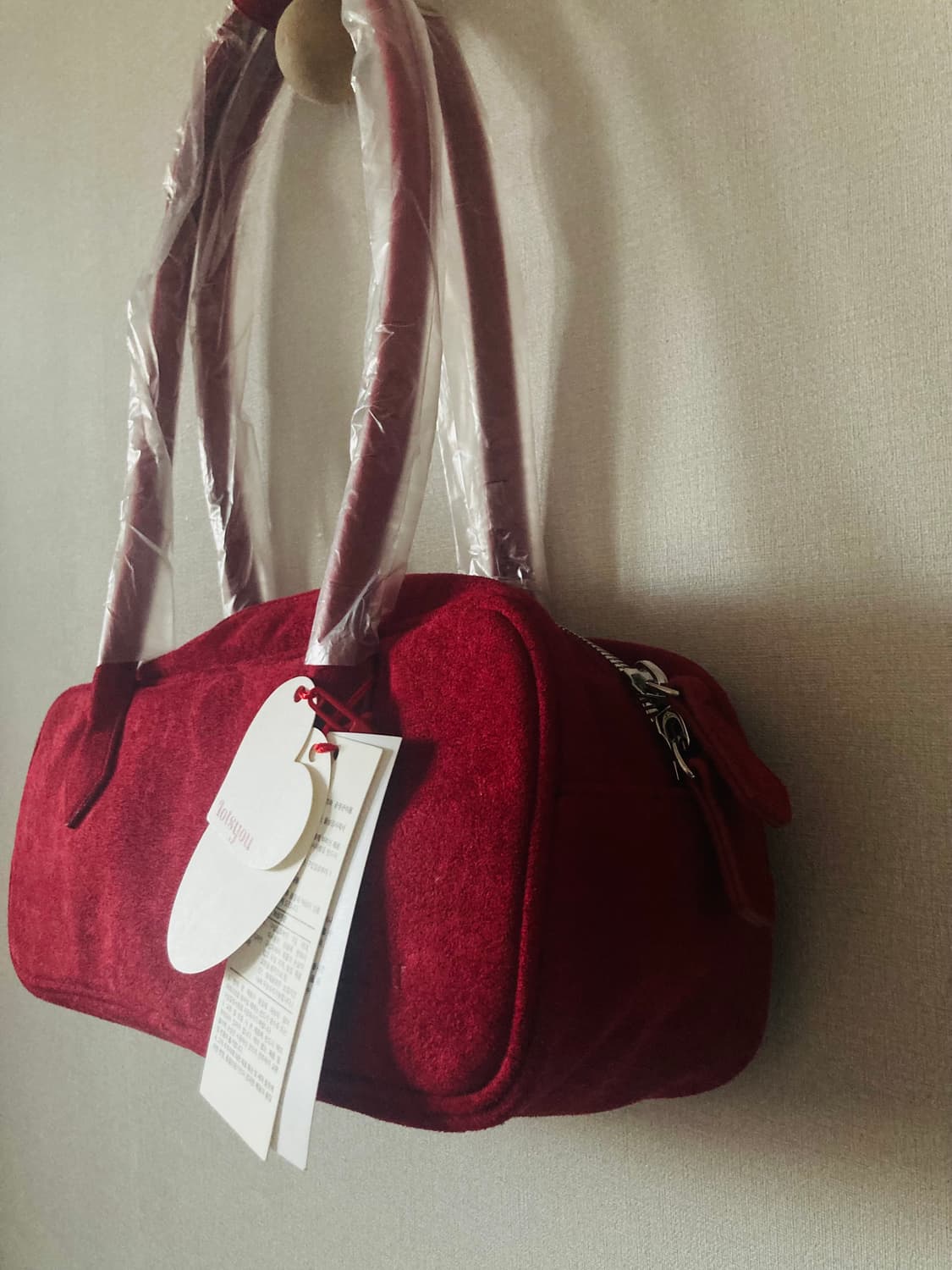 랏츠유 스웨이드 숄더백 상품이미지6