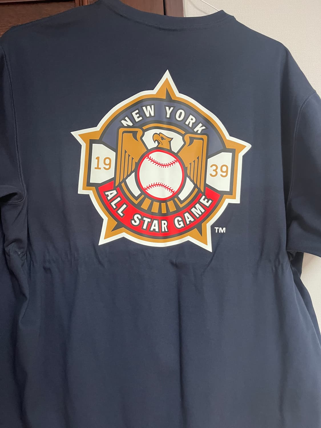 뉴에라 MLB 쿠퍼스타운 뉴욕 양키스 올스타게임 티셔츠 이브닝 블루 상품이미지4