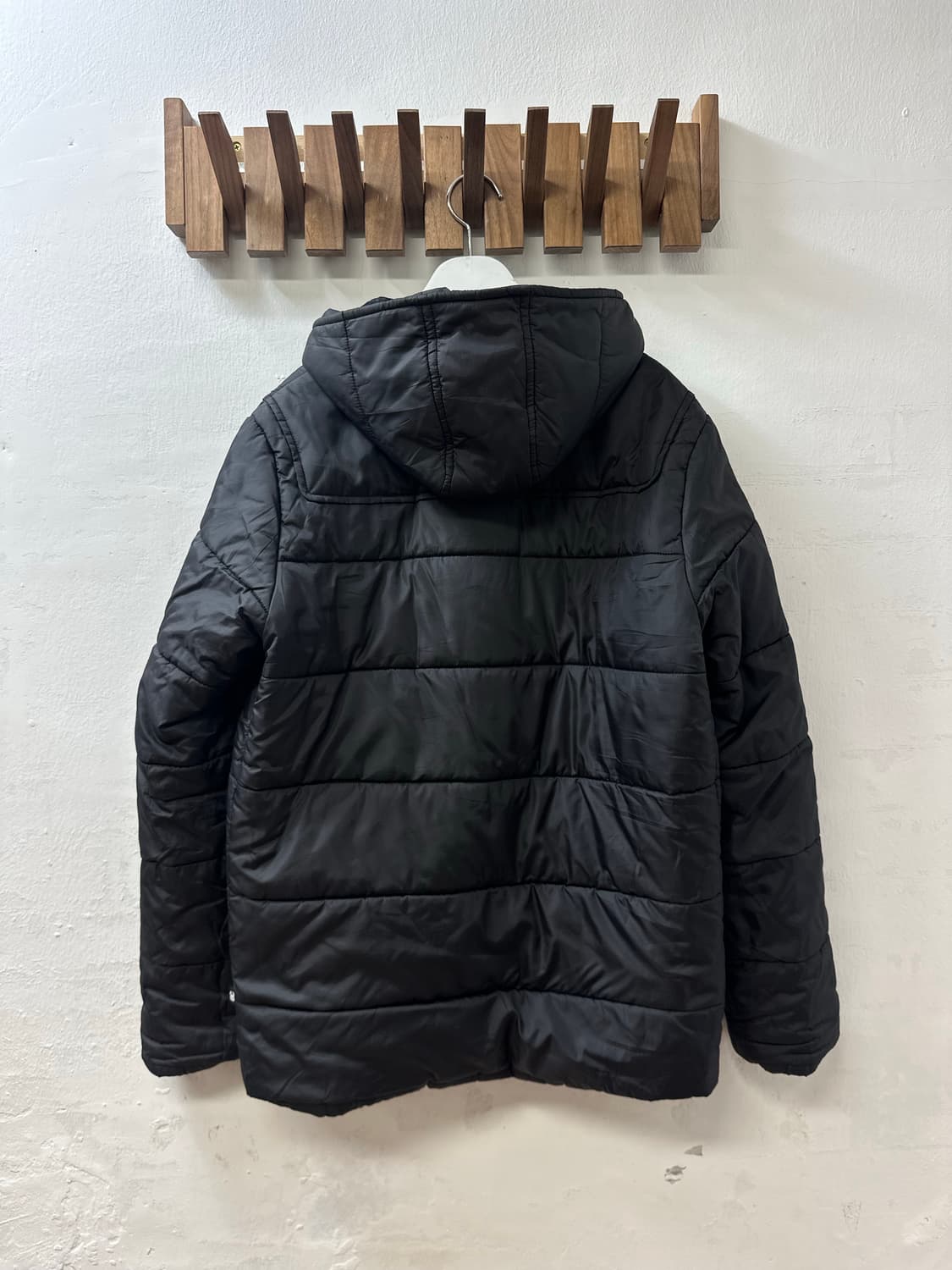 일본빈티지 BASE CONTROL 베이스 컨트롤 떡코 토글 후드 패딩 상품이미지4