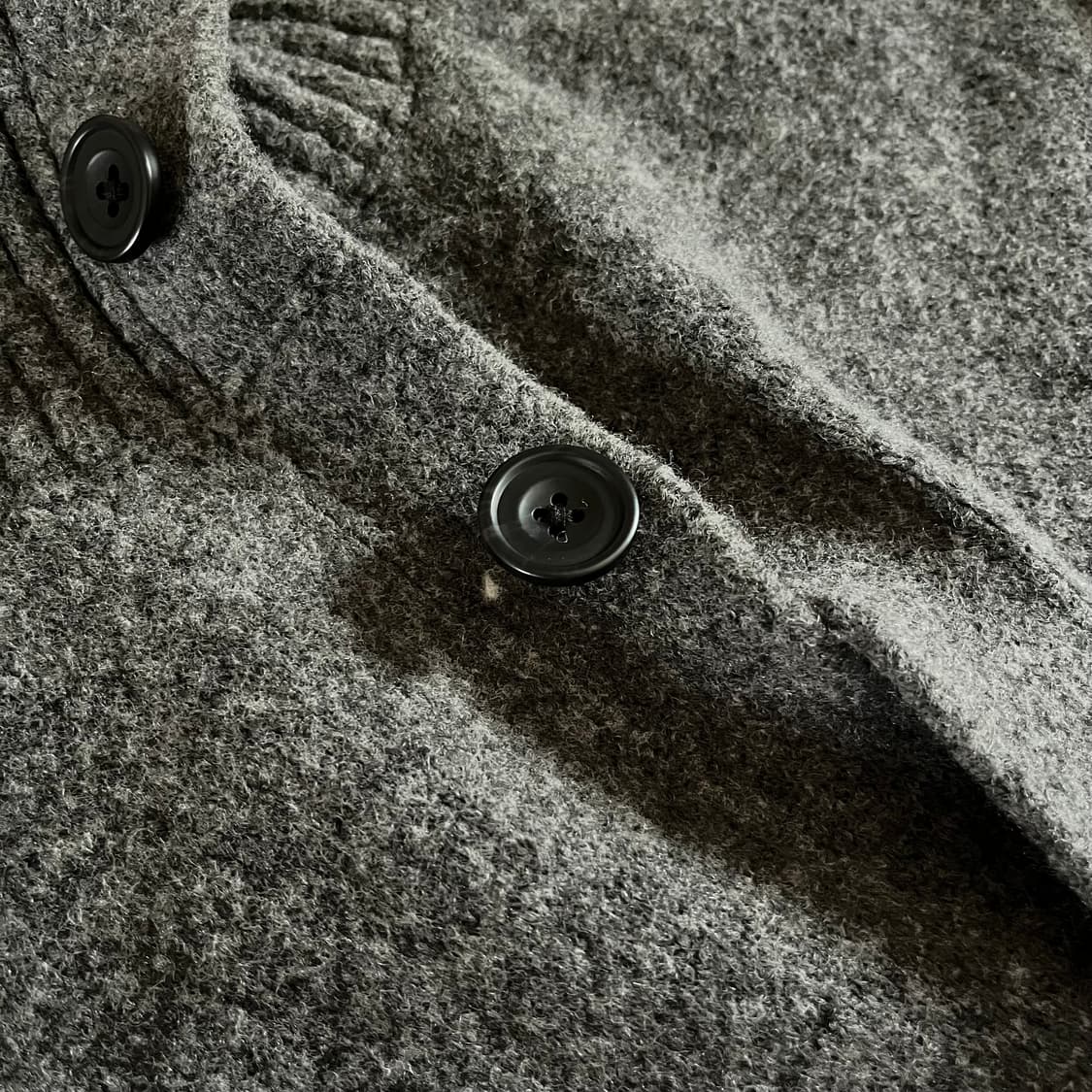 유니클로 수플레얀 가디건 그레이 M 상품이미지3