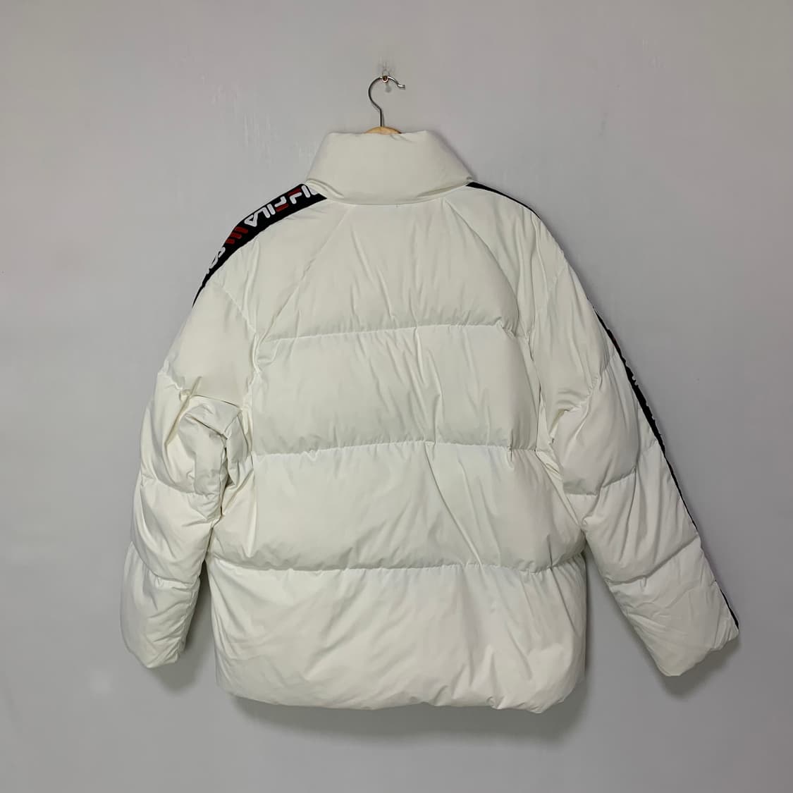 휠라 FILA 화이트 패딩 점퍼 빈티지 남녀공용 L 상품이미지5