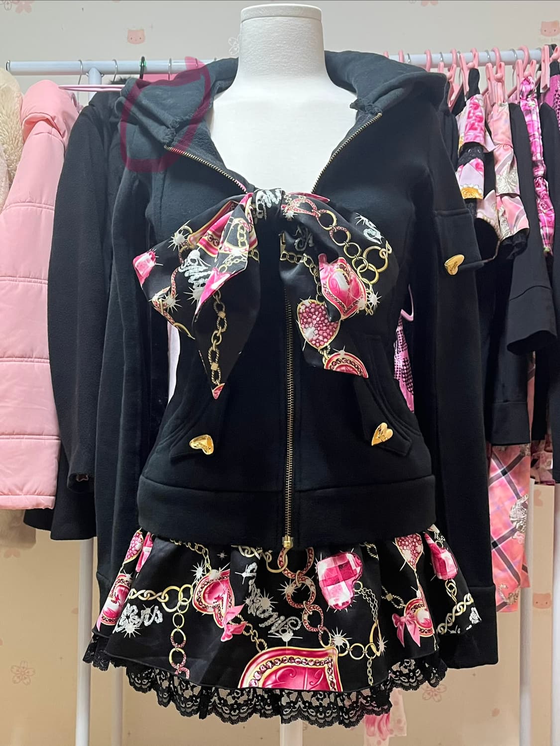 Ma*rs 마즈 슈가글로즈 후드집업 상품이미지1