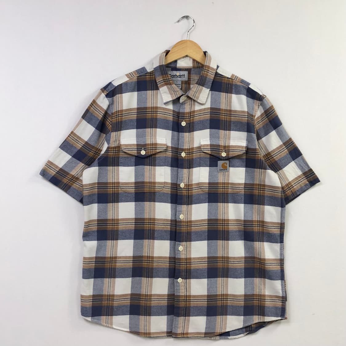 L 칼하트 체크 워크 셔츠 상품이미지2