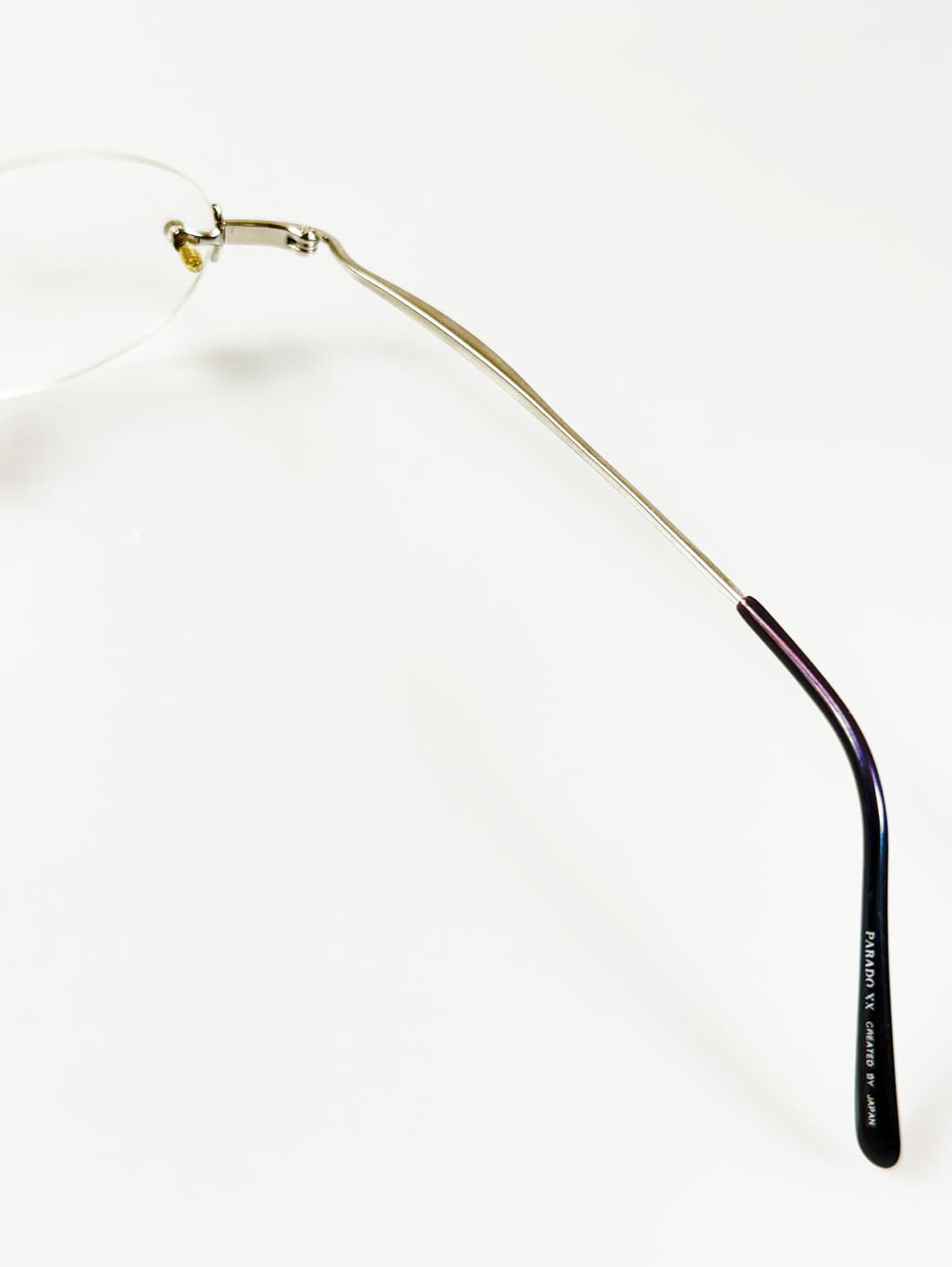 PARADOX XX 실버 메탈 무테 오벌 프레임 빈티지 안경 상품이미지6