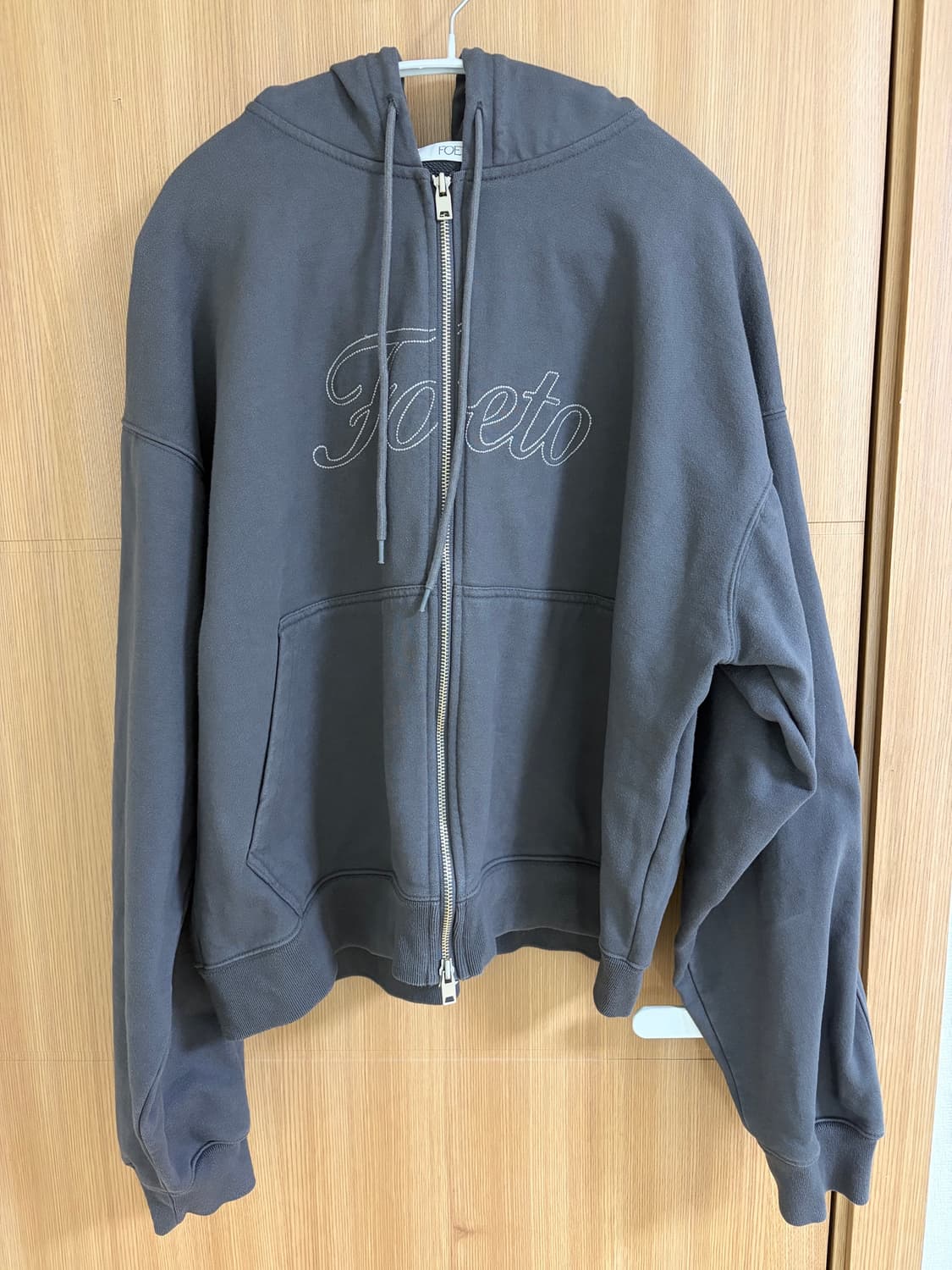 (무료배송)포에토 Dancer stich hoody zip-up 상품이미지3