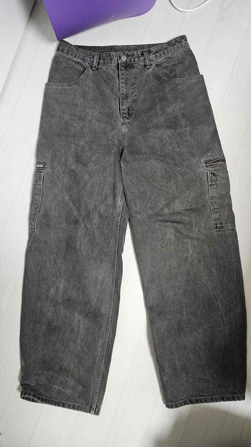 아르반 피그먼트 카고 데님 3사이즈 상품이미지3