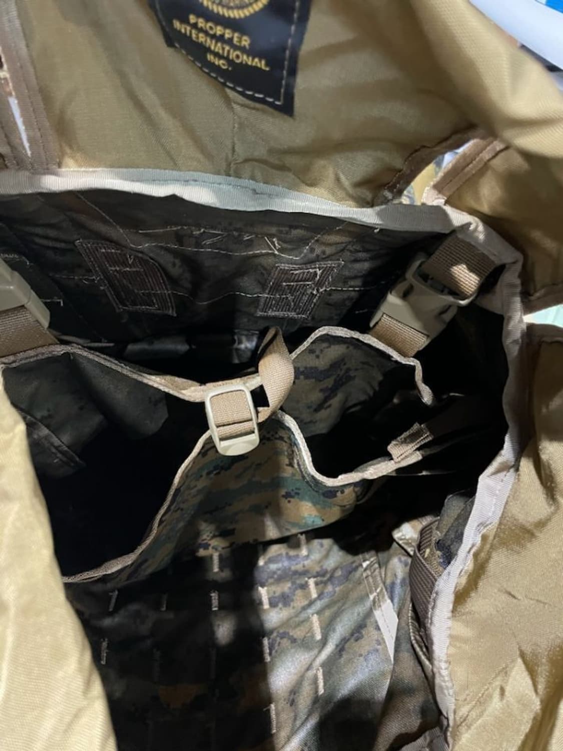 미해병대일베 대형 배낭(NEW)/USMC 2세대 ILBE 상품이미지8