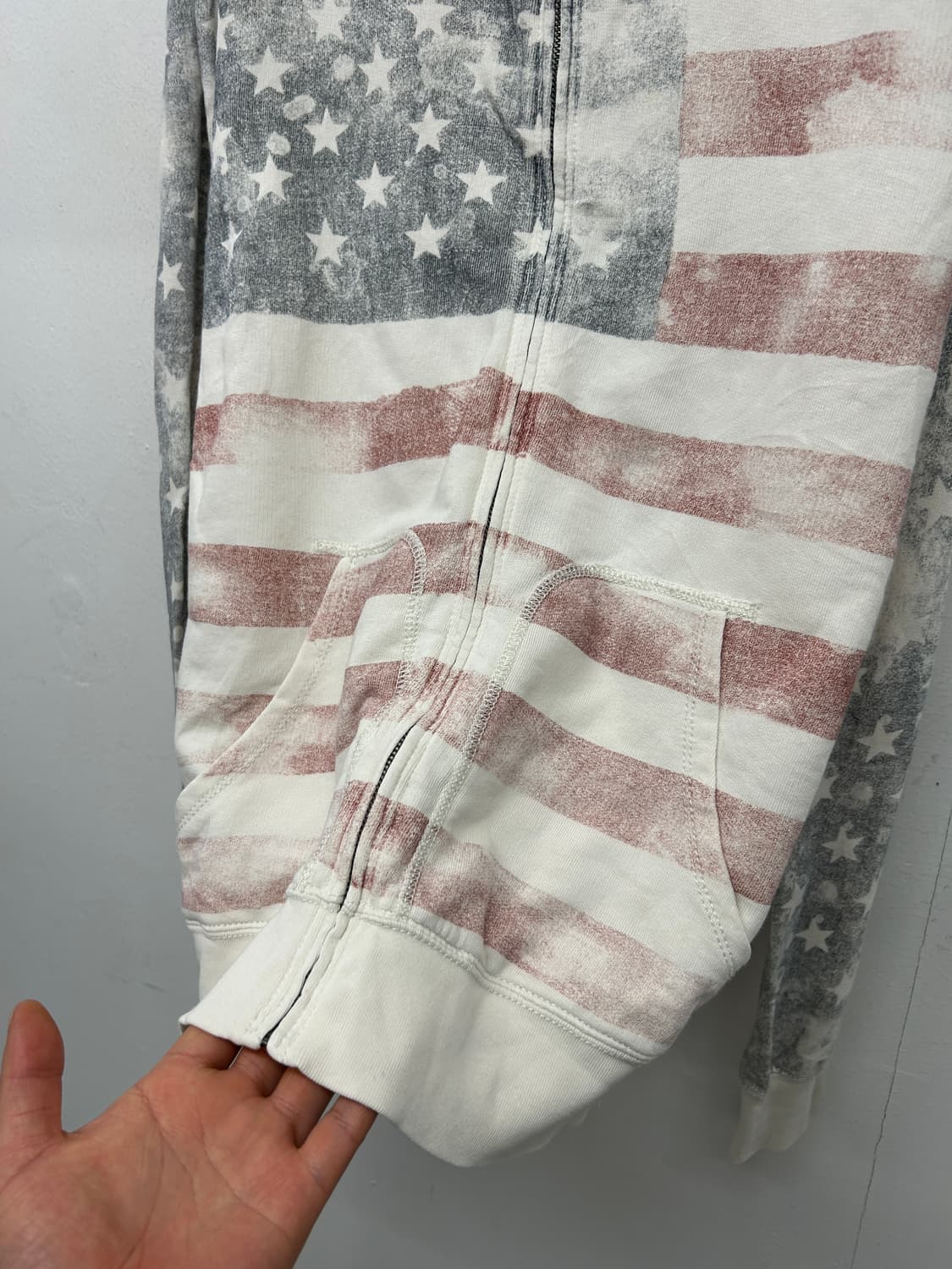 데님앤서플라이 성조기 후드집업 상품이미지3