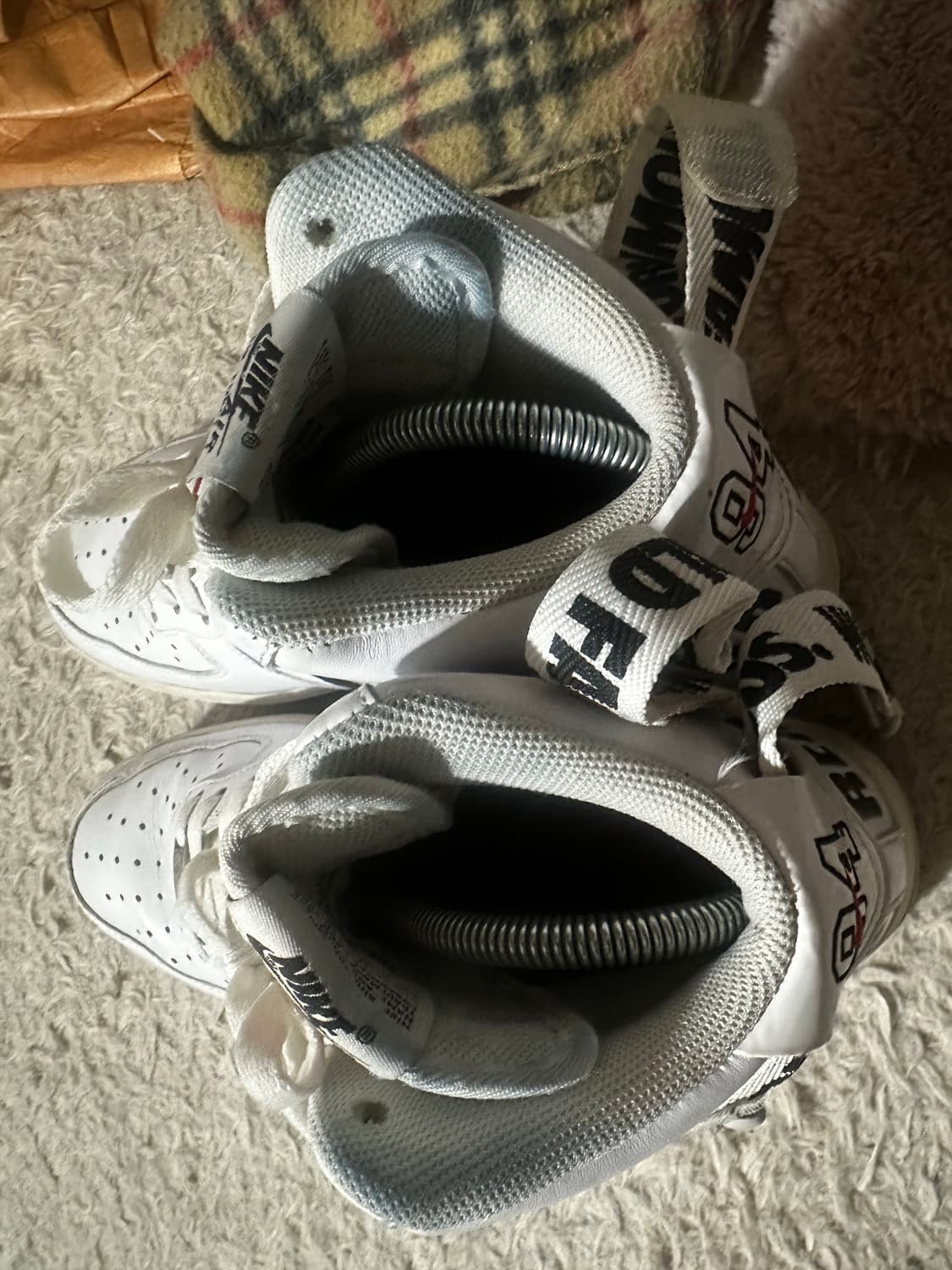 슈프림x나이키 에어포스 하이 265 상품이미지5