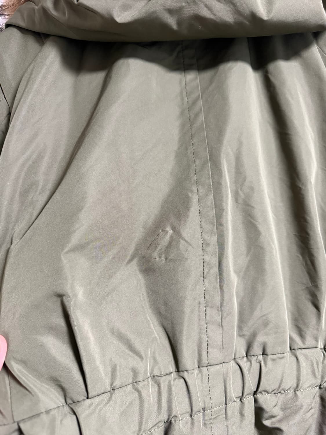 시스템 퍼 트리밍 후드 다운 점퍼 상품이미지8