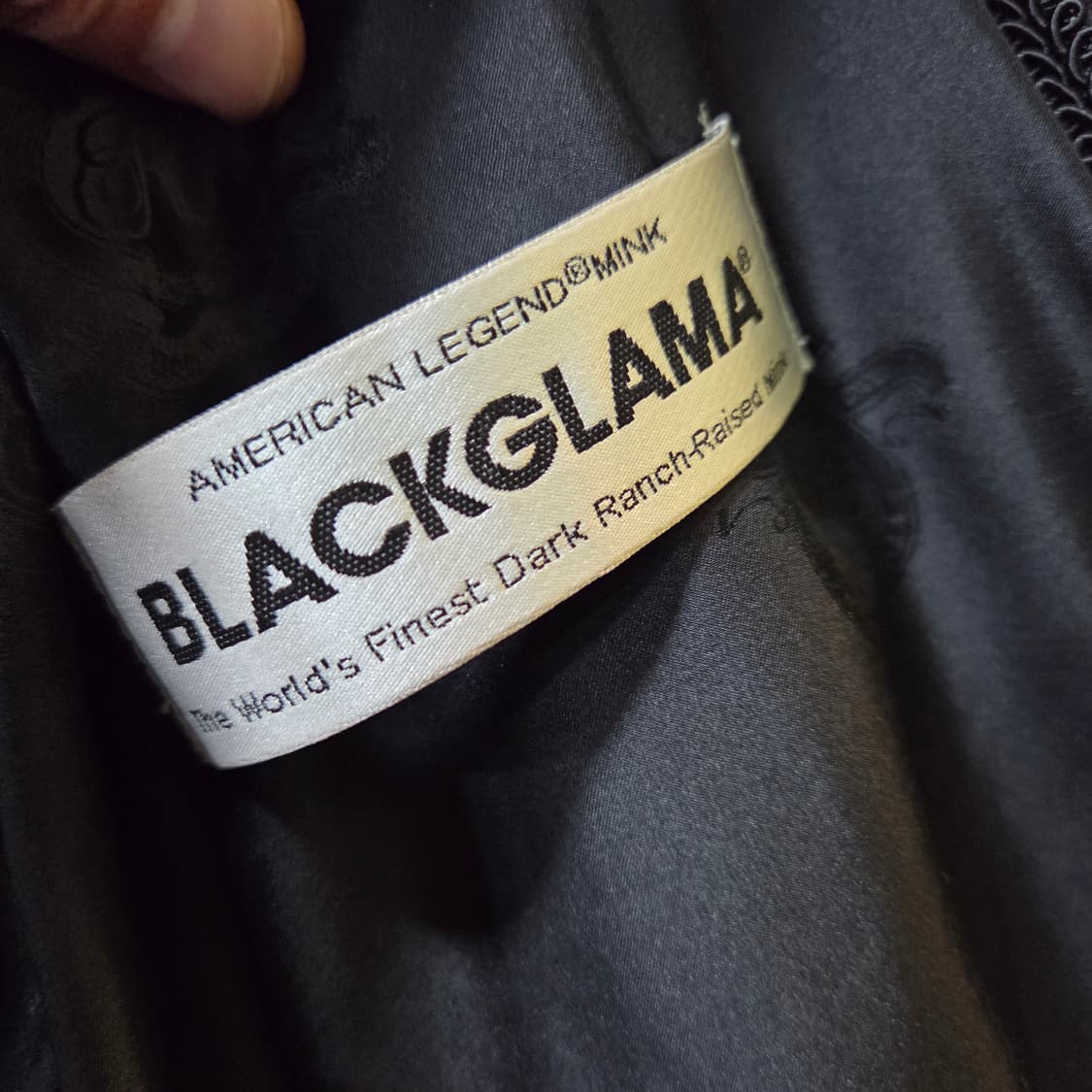 근화모피 블랙그라마 밍크 코트 상품이미지4