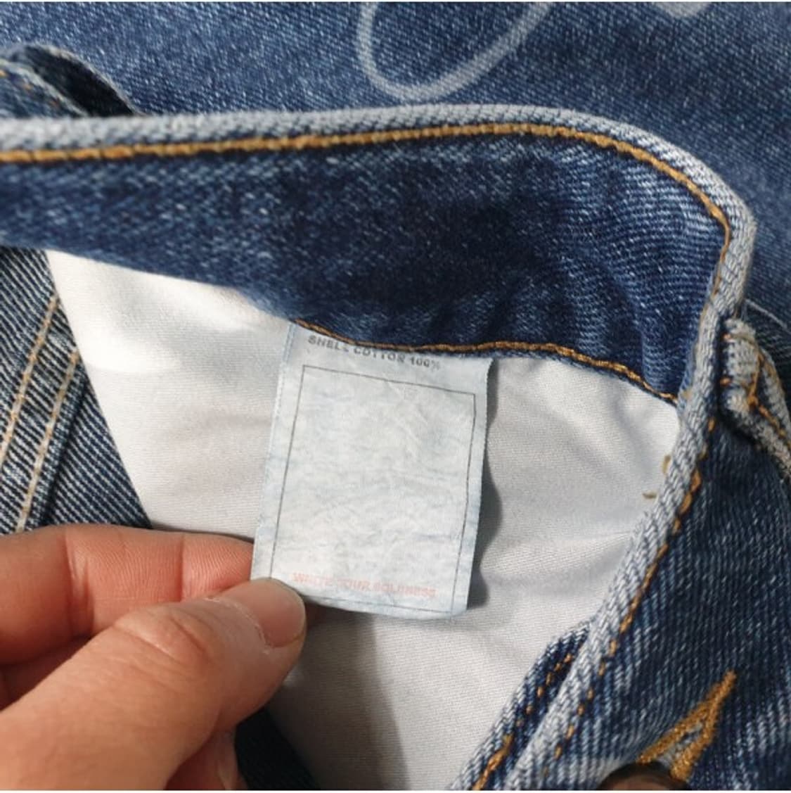 아카이브볼드 플라워 데님팬츠 30 상품이미지5