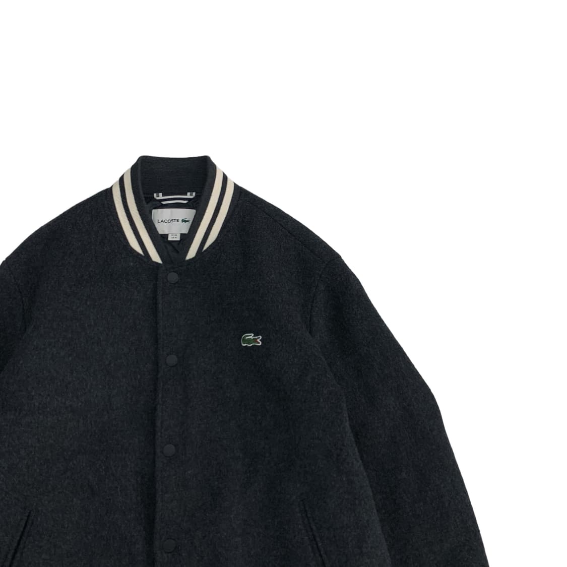 라코스테 챠콜 모직블루종 상품이미지2