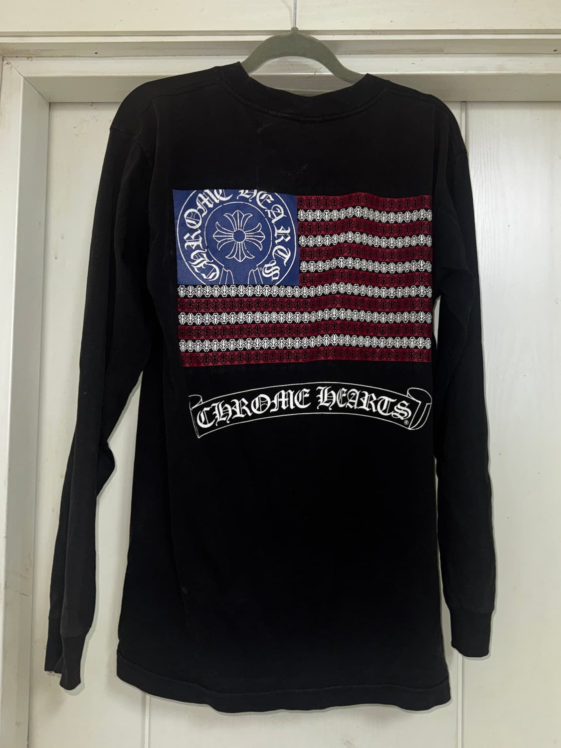 정품)Chrome Hearts 아메리칸플래그 성조기 롱슬리브 상품이미지3