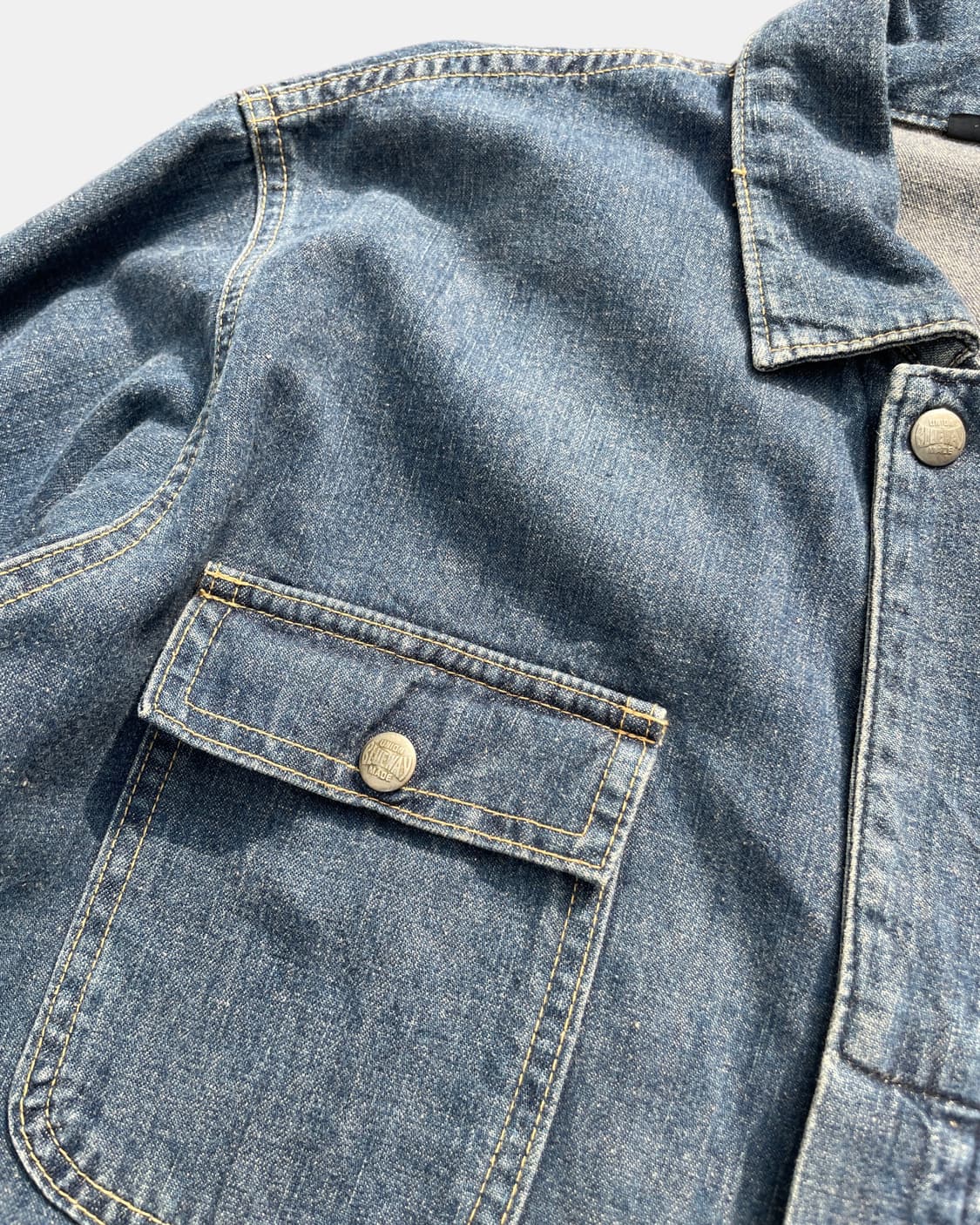 90‘s blue way denim coveralls 상품이미지7