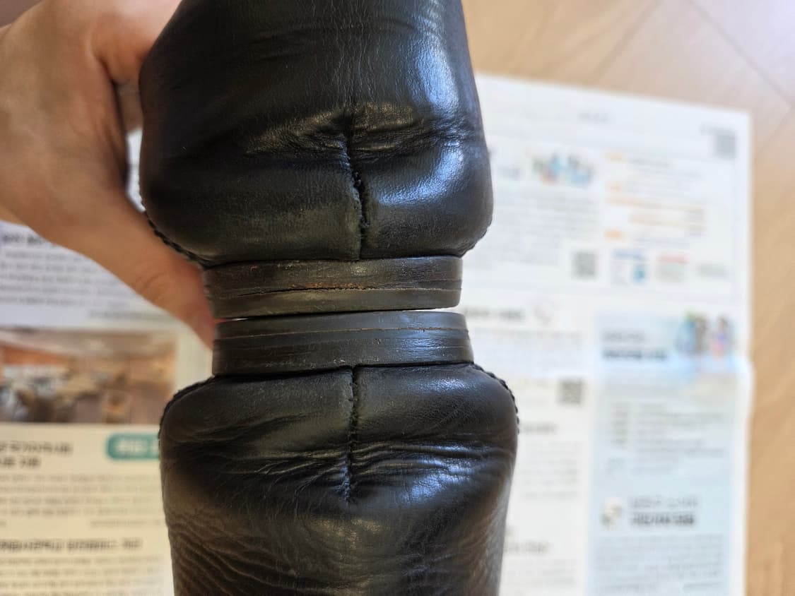 Folded Mules Black 상품이미지4