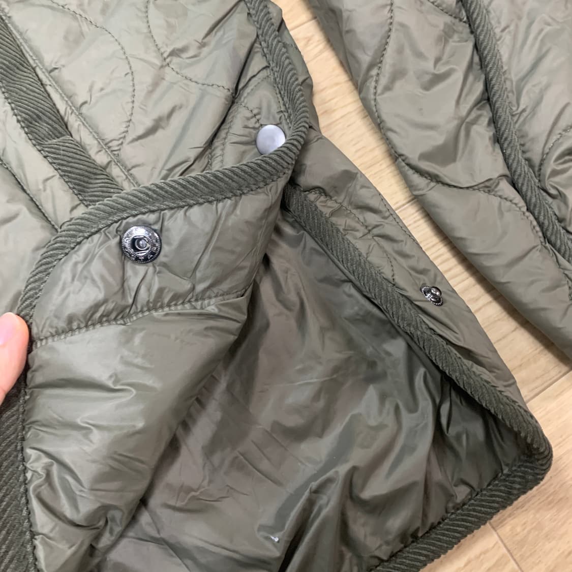 M)Awesome studio 깔깔이 퀼팅 자켓 상품이미지3