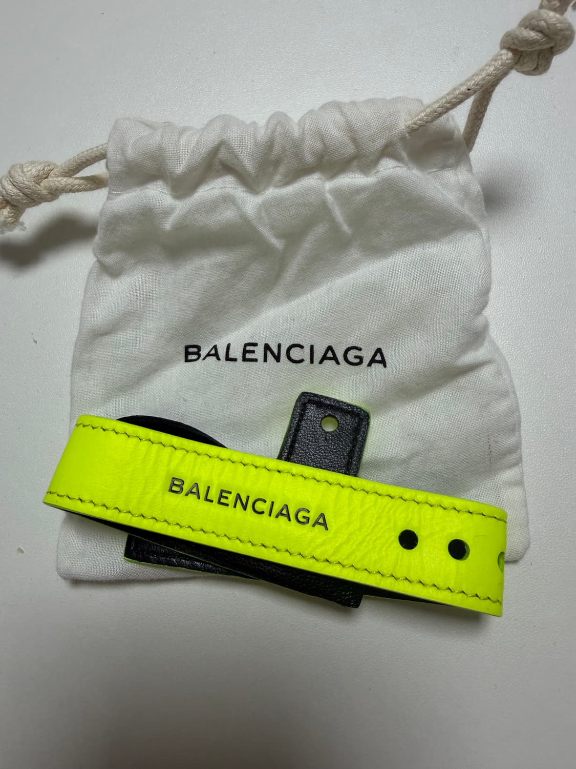 발렌시아가 레더 브레잇슬릿 상품이미지1