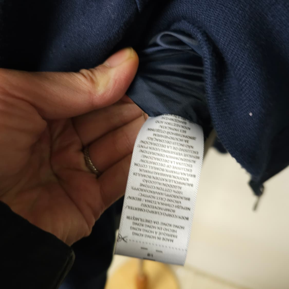 폴로 블르종 자켓 남자105사이즈  상품이미지5