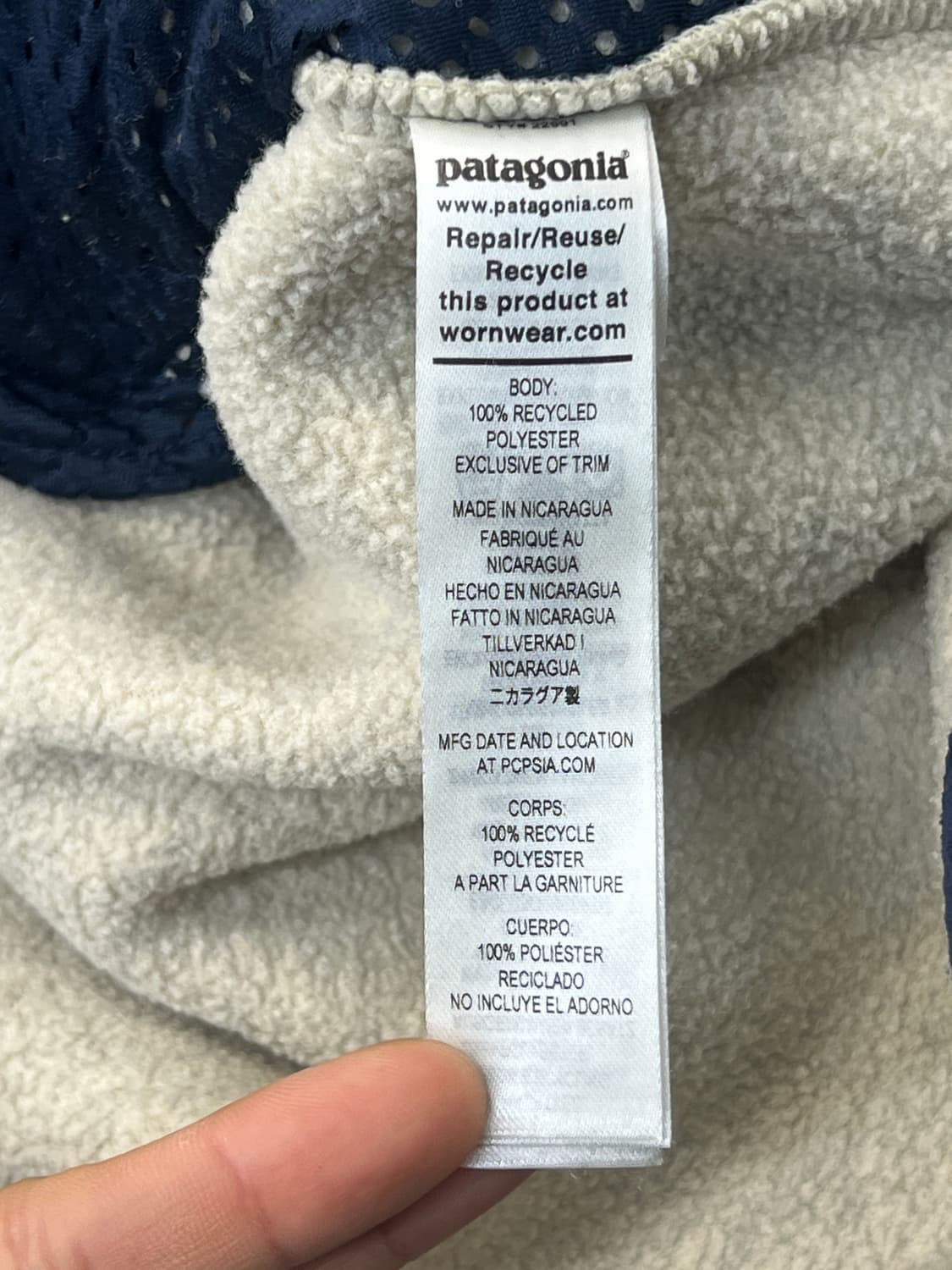 파타고니아 신칠라 집업 자켓 상품이미지8
