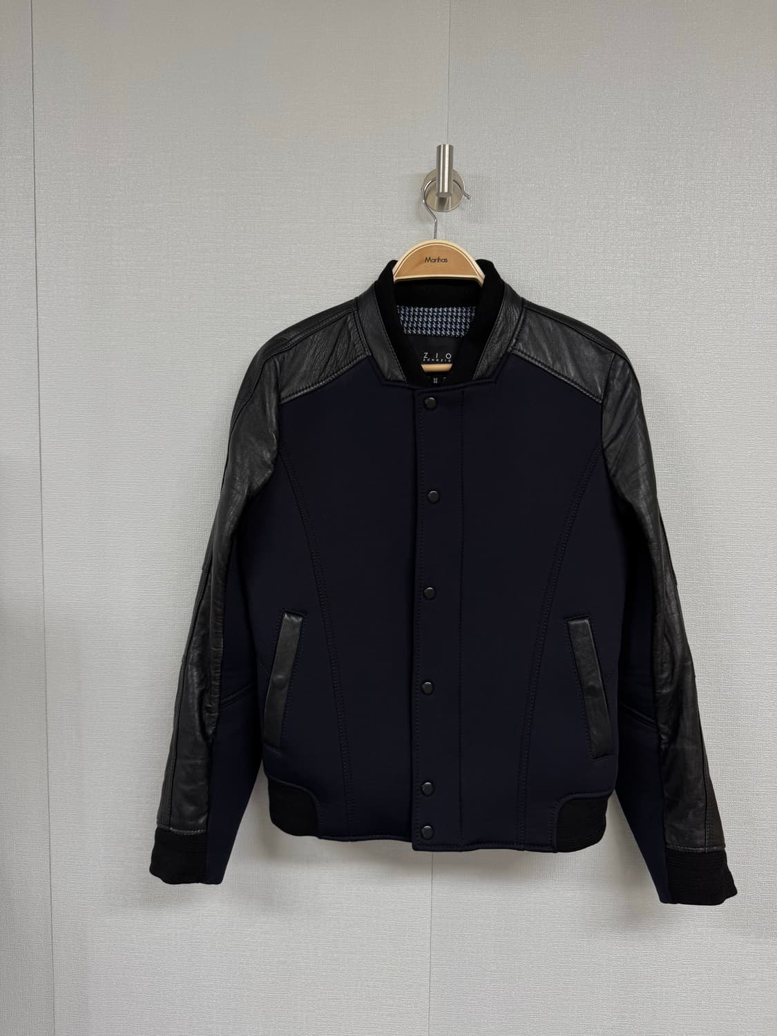 지오송지오 양가죽 블루종 자켓 상품이미지1