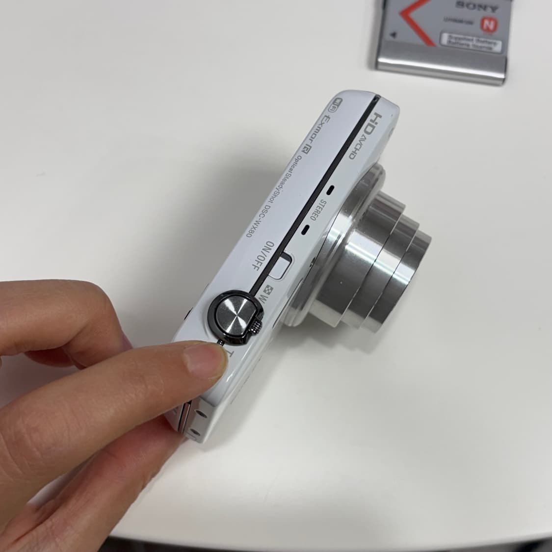 소니 사이버샷 DSC-WX80 화이트 디카 (고장/ 전시용•부품용) 상품이미지4