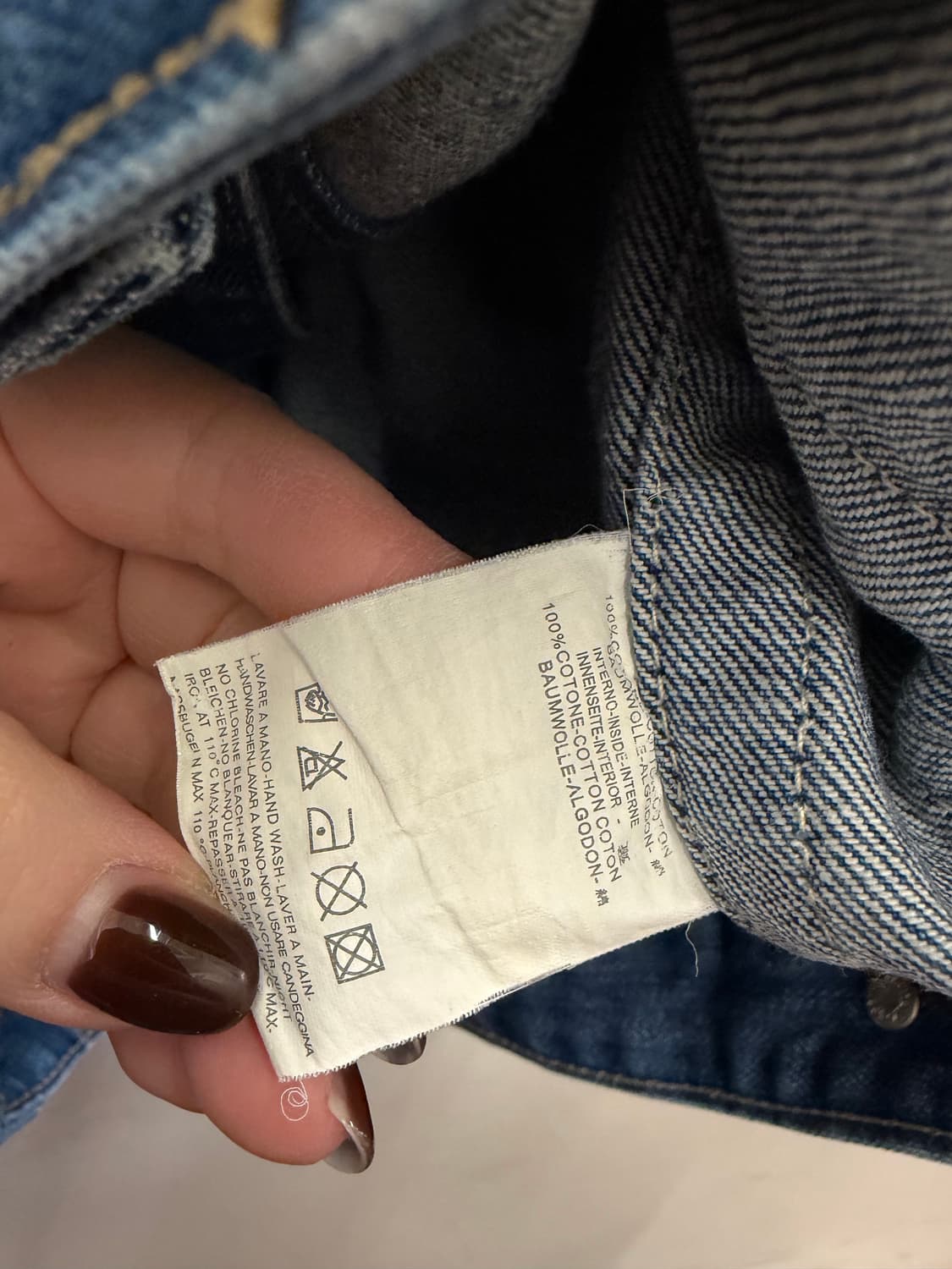 N54. 디스퀘어드2 패치워크 디테일 청자켓 상품이미지4