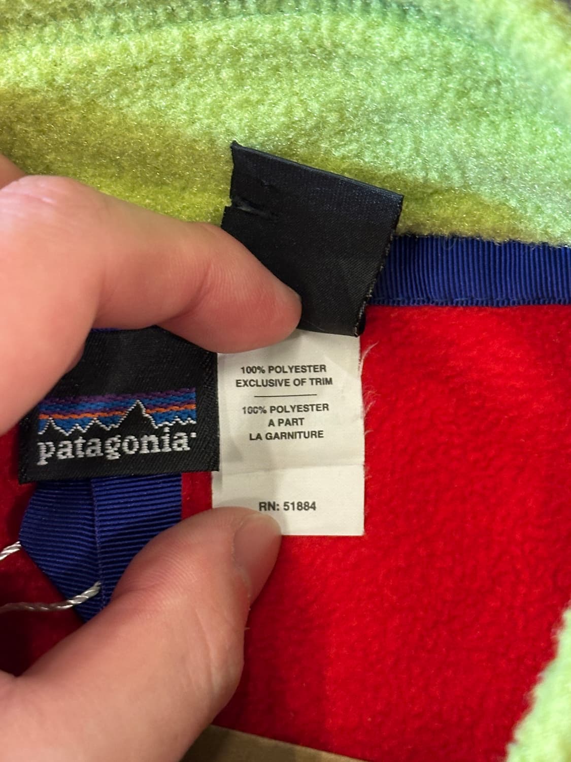 파타고니아 플리스 베스트 조끼 kids M 상품이미지6