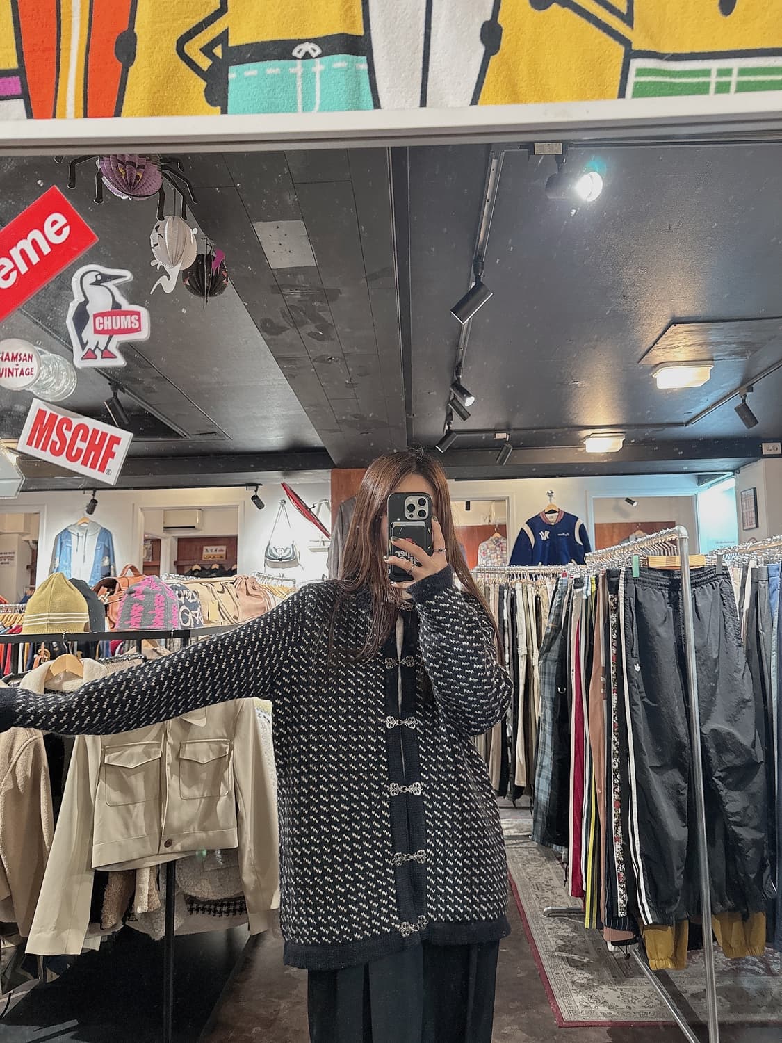 LLBEAN 엘엘빈 버드아이 노르딕 빈티지 가디건 니트 L 상품이미지8