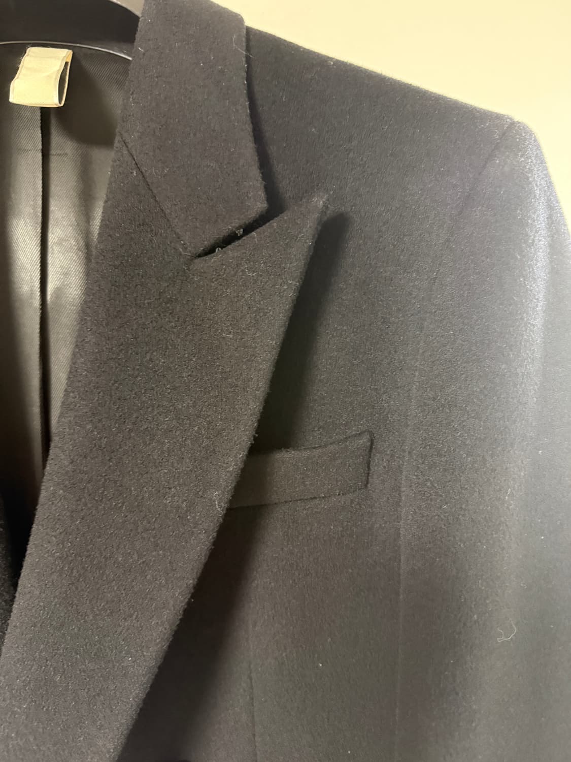 선플라워 블랙 더블코트 M 상품이미지5