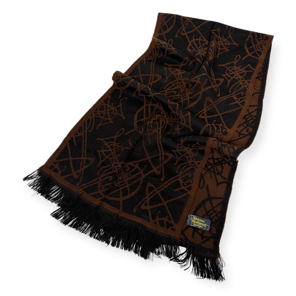 비비안웨스트우드 오브 패턴 머플러 목도리 상품이미지2