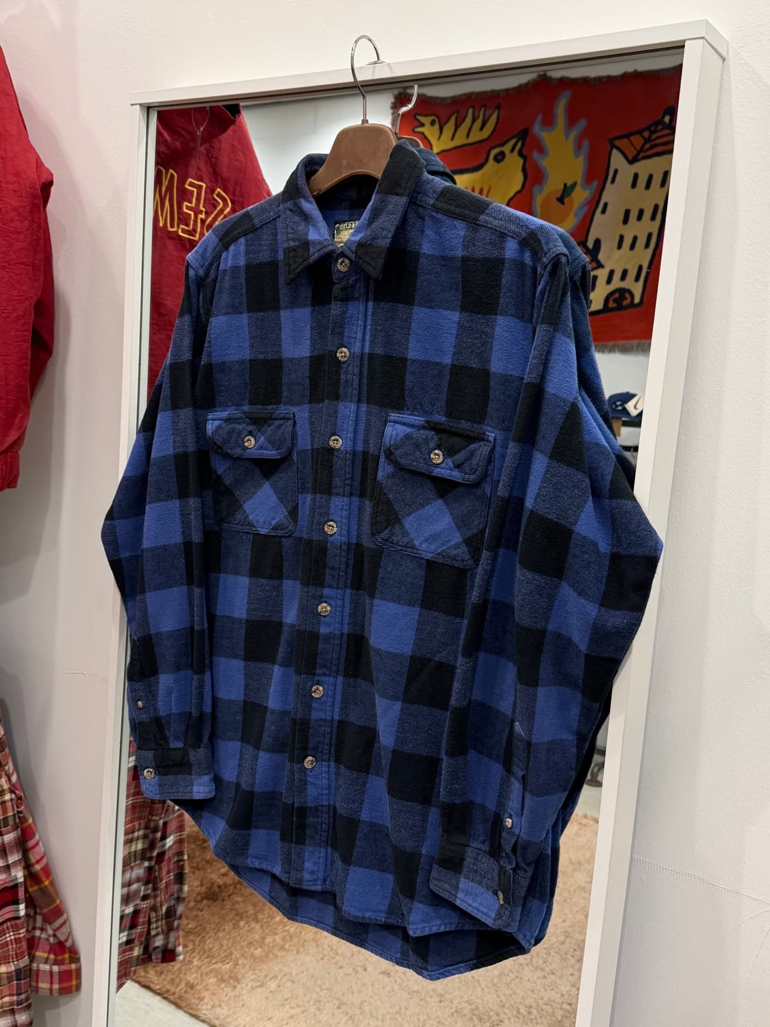 00s Field & Stream 빈티지 플란넬 체크 셔츠 상품이미지1