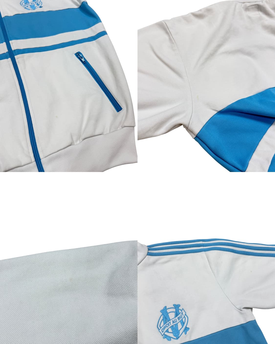 아디다스 빈티지 마르세유 이채영 트랙탑 져지 자켓 110 2XL 상품이미지6