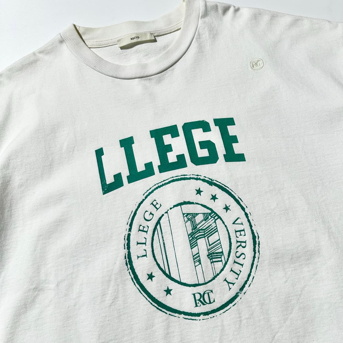 렉토 LLEGE 반팔 티셔츠 상품이미지3