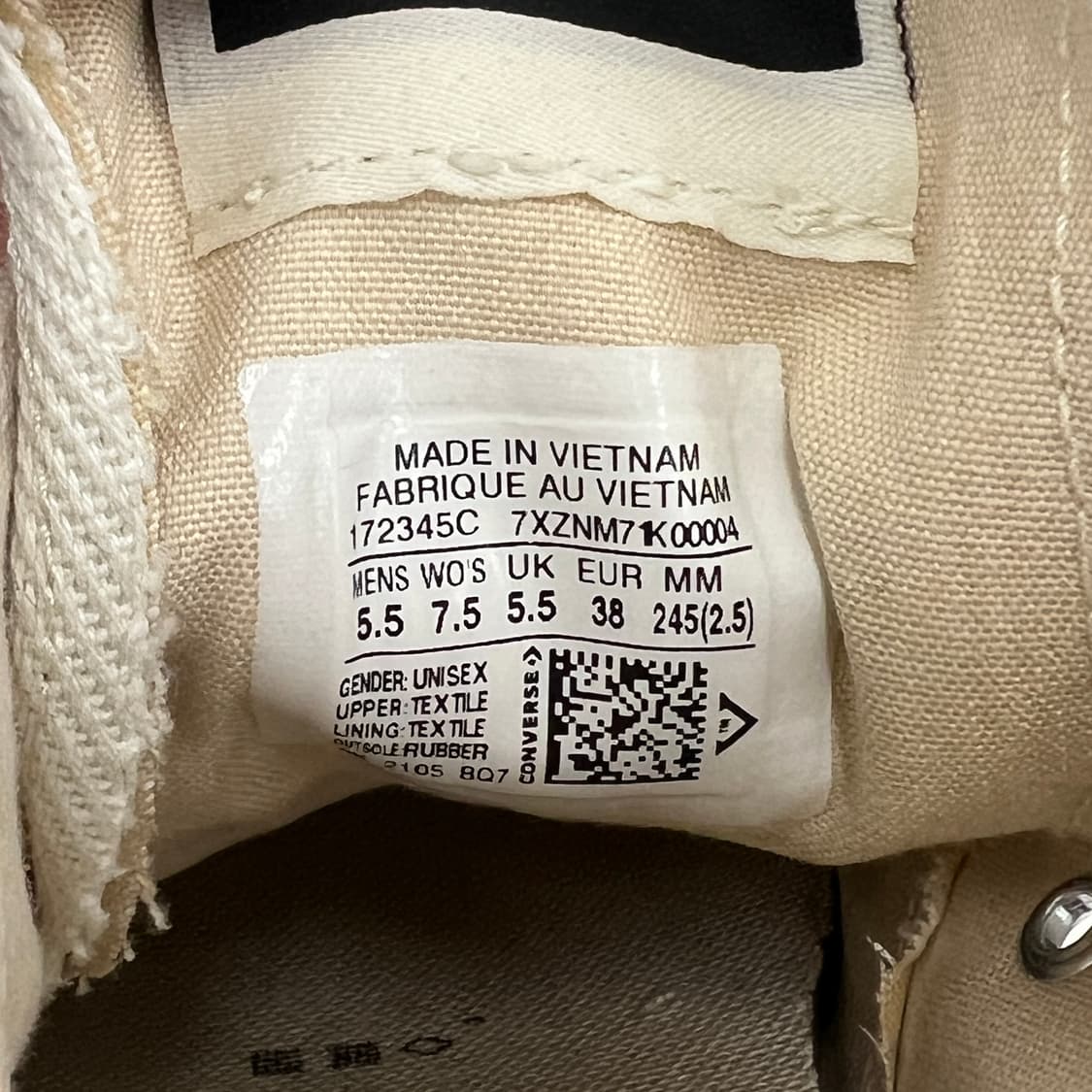 컨버스 x 릭오웬스 다크쉐도우 터보다크 척 70 로우 38 상품이미지9