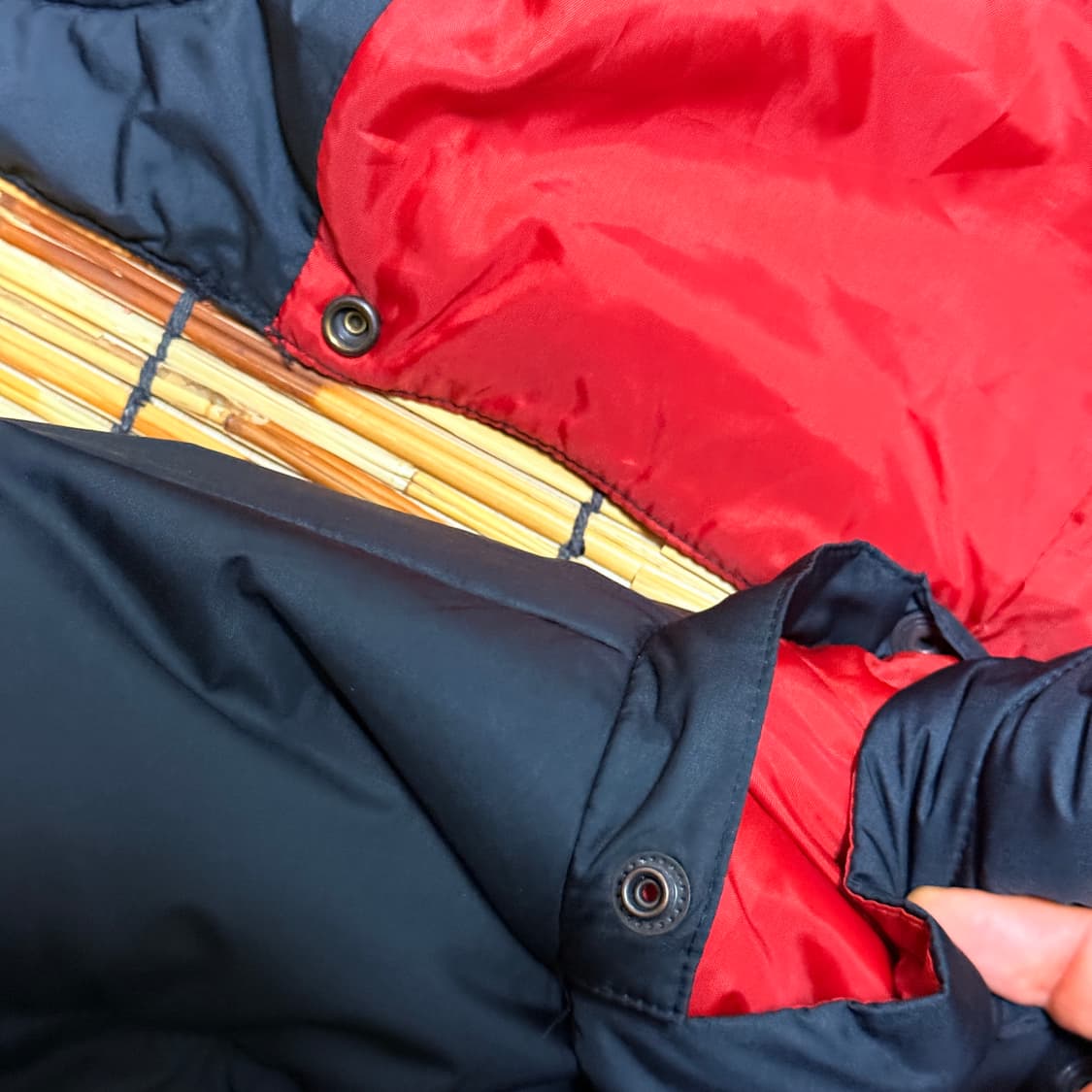 90s 폴로 랄프로렌 블랙 올드스쿨 푸퍼 패딩 m 상품이미지6