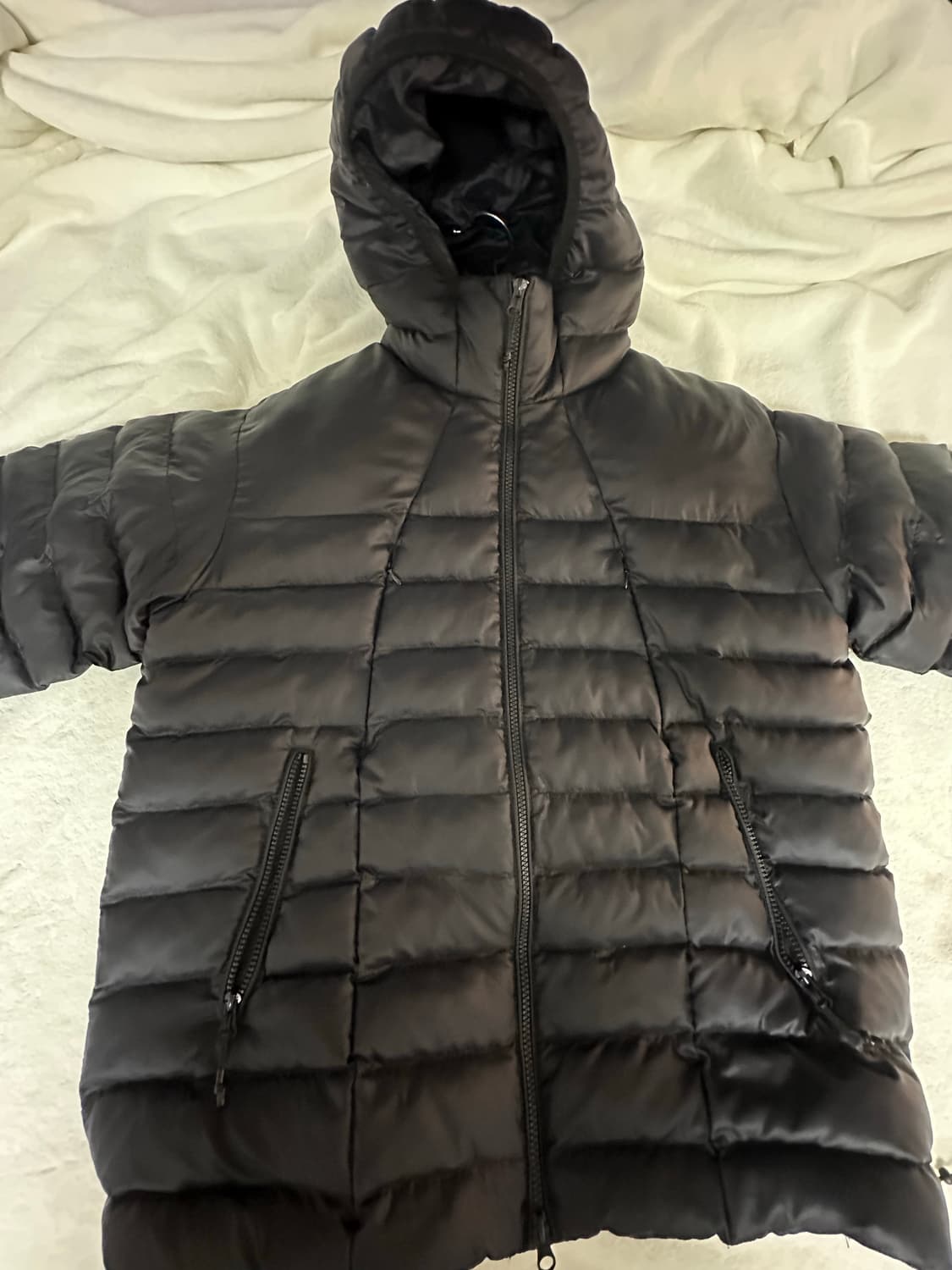 oy 블랙 숏패딩 상품이미지3